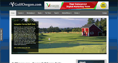 Desktop Screenshot of golforegon.com