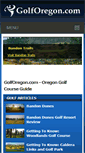 Mobile Screenshot of golforegon.com